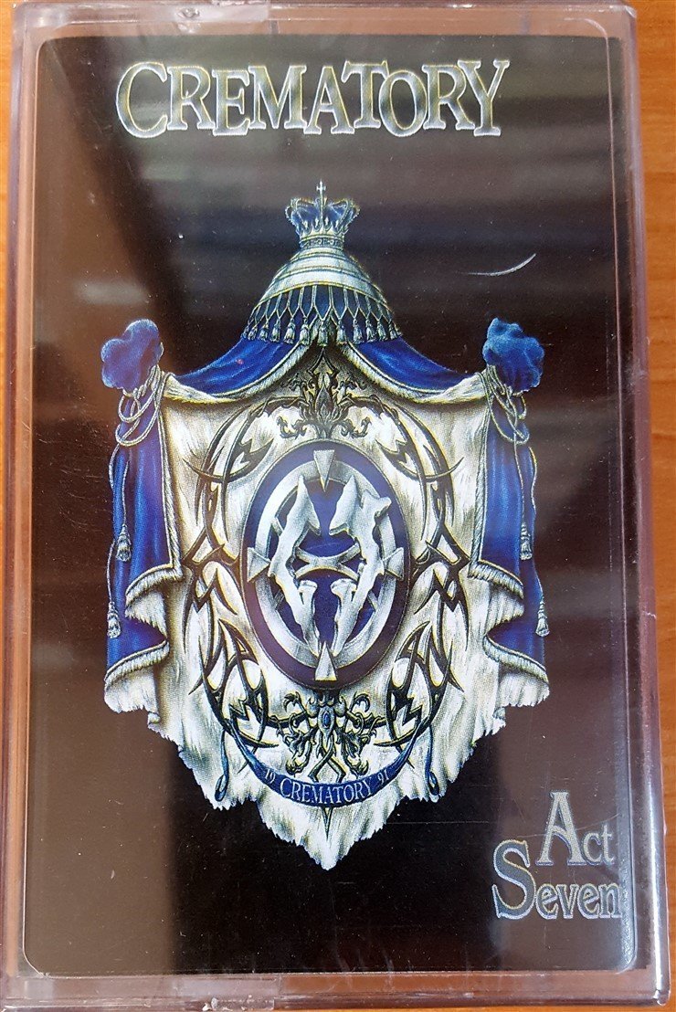 CREMATORY - ACT SEVEN CASSETTE MADE IN TURKEY ''NEW''