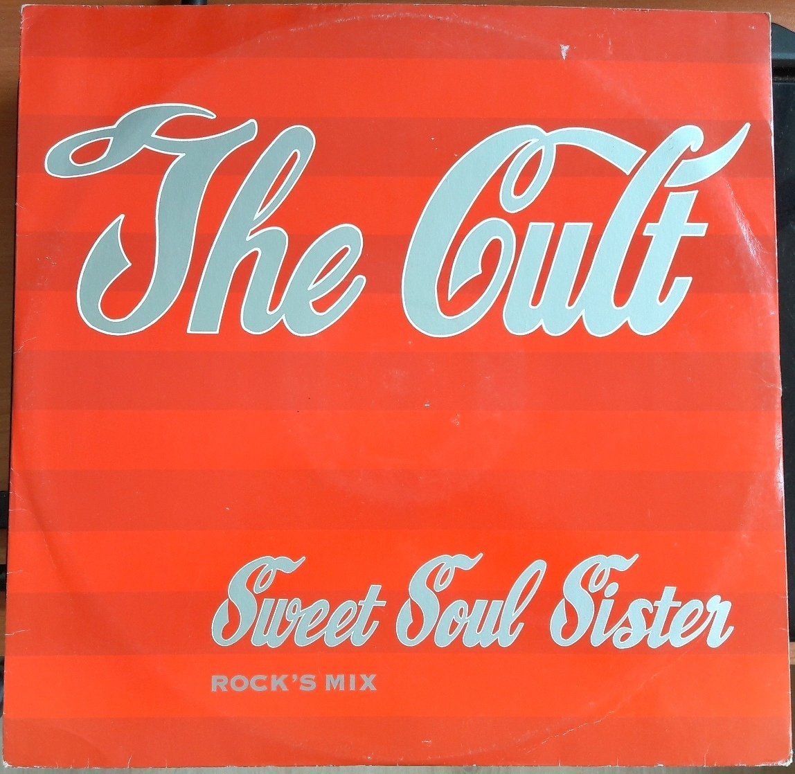 THE CULT - SWEET SOUL SISTER (1989) - 12'' MAXI SINGLE PLAK 2.EL