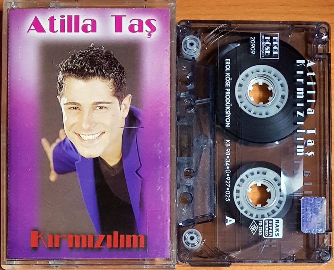 ATİLLA TAŞ - KIRMIZILIM (1998) EROL KÖSE KASET 2.EL