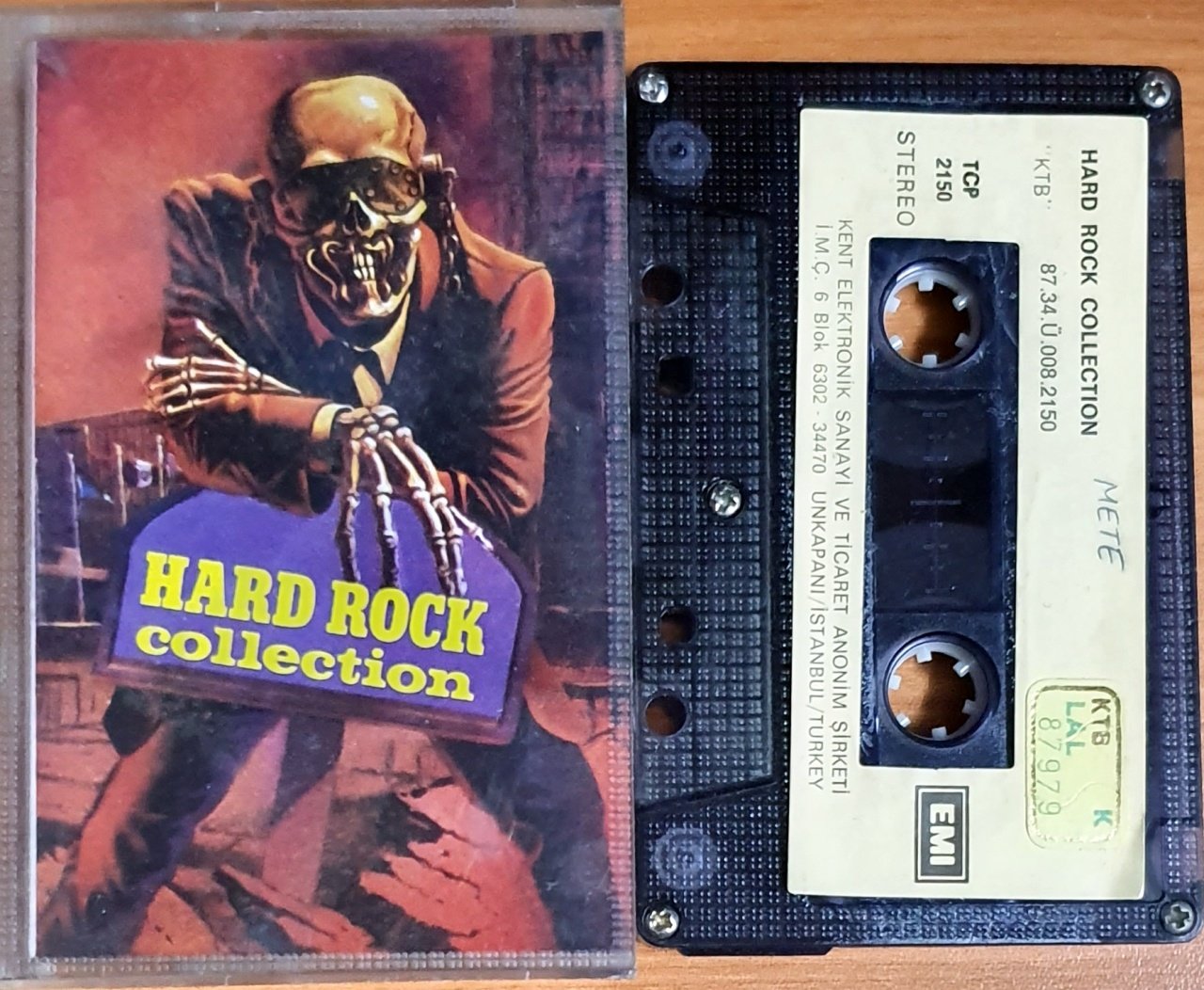 HARD ROCK COLLECTION / RATT, MEGADETH, SAXON, HEART, SPITFIRE (1987) - KASET KENT 2.EL