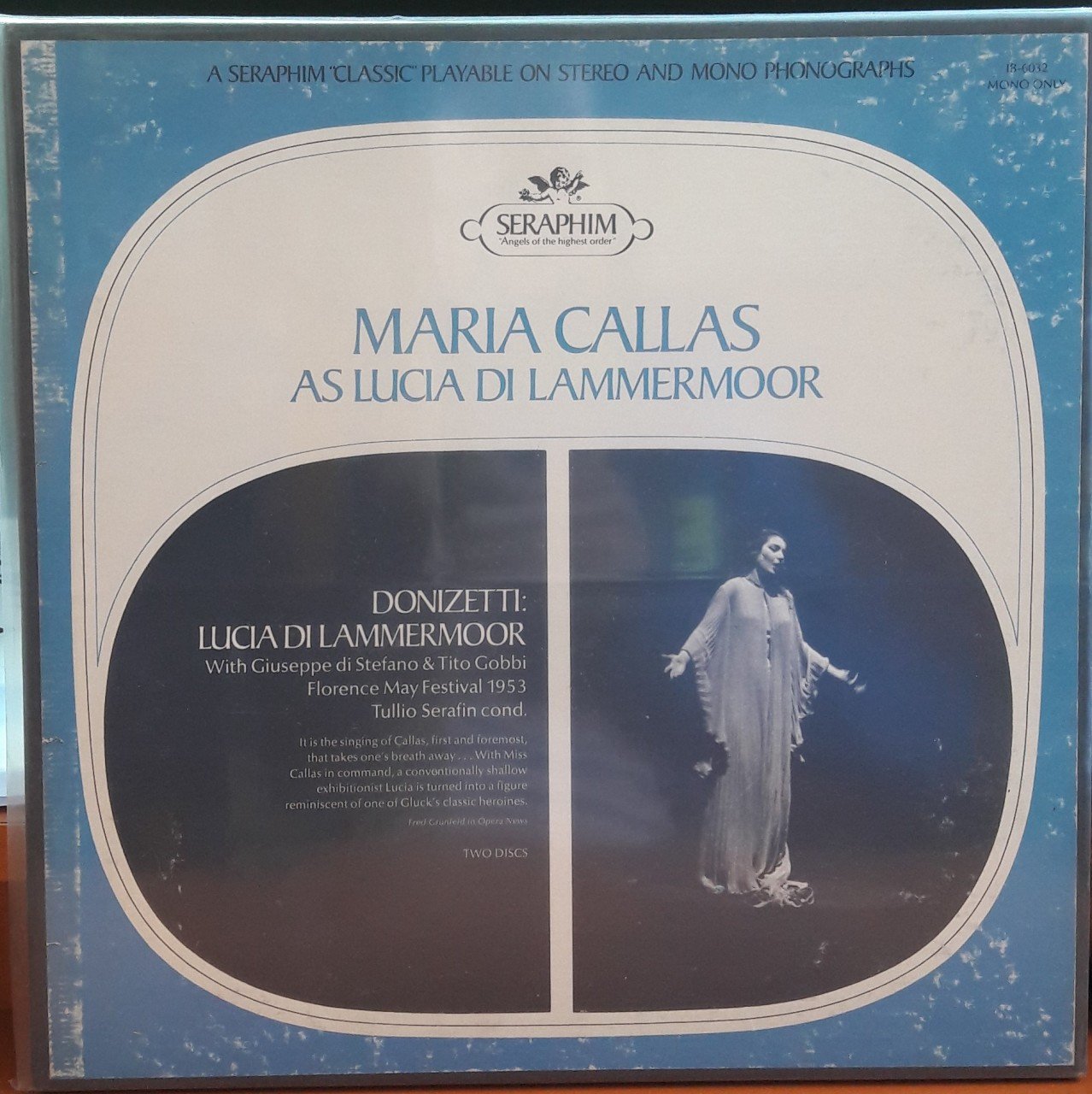 DONIZETTI: LUCIA DI LAMMERMOOR, MARIA CALLAS, TULLIO SERAFIN - 2PLAK BOXSET 2.EL