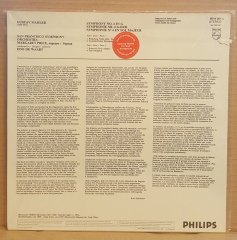 MAHLER - SYMPHONY NO 4 MARGARET PRICE EDO DE WAART SAN FRANCISCO SYMP.ORCH. (1982) - LP DÖNEM BASKI SIFIR PLAK