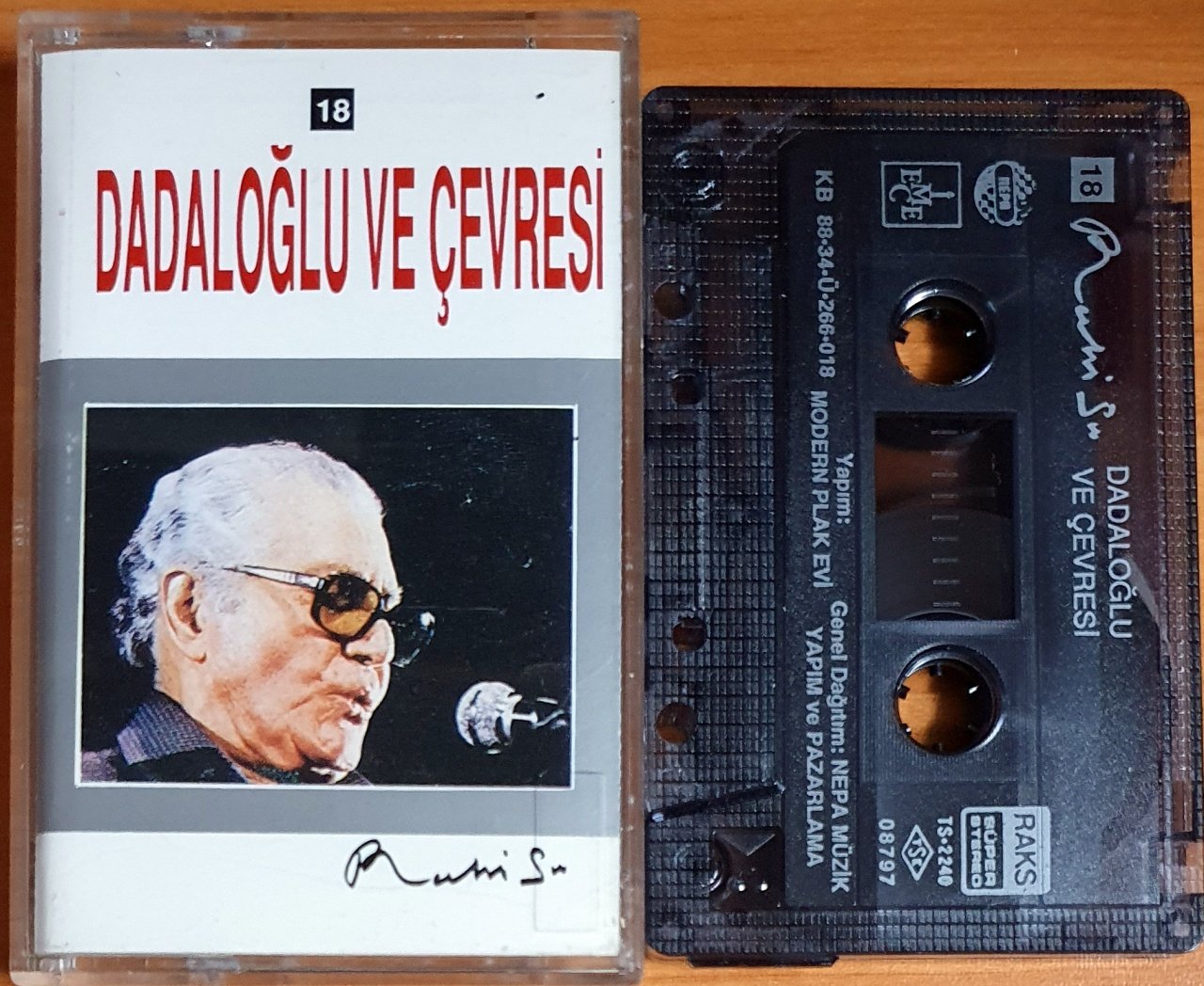 RUHİ SU - DADALOĞLU VE ÇEVRESİ - KASET 2.EL