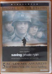 SAVING PRIVATE RYAN - TOM HANKS - MATT DAMON - STEVEN SPIELBERG - DVD 2.EL 1. BÖLGE TR ALTYAZI YOKTUR