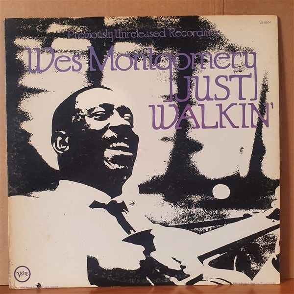 WES MONTGOMERY - JUST WALKIN' (1971) - LP 2.EL PLAK