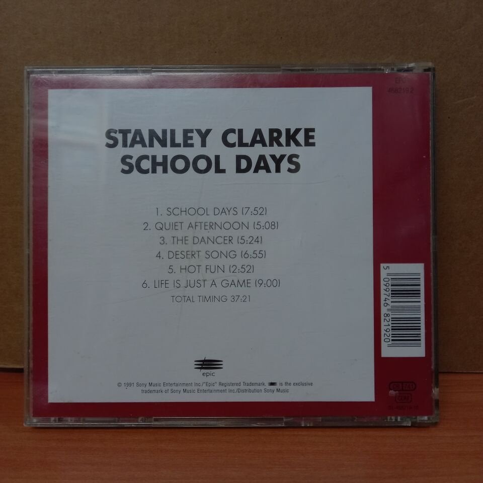 STANLEY CLARKE - SCHOOL DAYS (1991) - CD 2. EL
