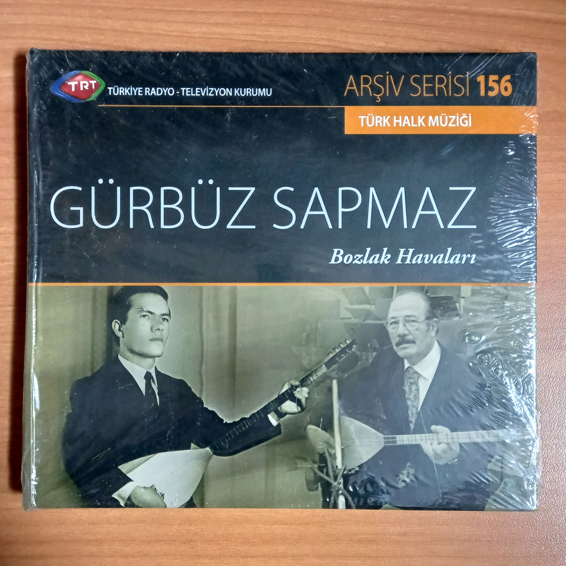 GÜRBÜZ SAPMAZ - BOZLAK HAVALARI / TÜRK HALK MÜZİĞİ /TRT ARŞİV SERİSİ 156 - CD SIFIR