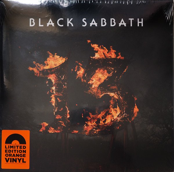 BLACK SABBATH - 13 (2013) - ORANGE PLAK SIFIR
