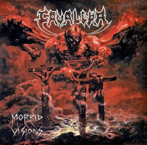 CAVALERA - MORBID VISIONS (2023) - LP LIMITED EDITION SPLATTER SIFIR PLAK