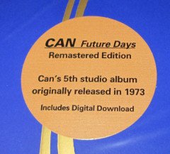 CAN - FUTURE DAYS (1973) - PLAK SIFIR