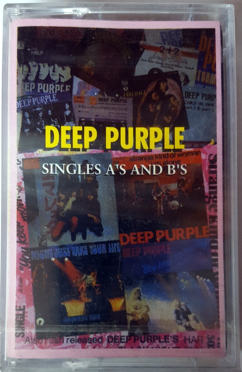 DEEP PURPLE - SINGLES A'S AND B'S (1993) KENT CASSETTE MADE IN TURKEY ''NEW''