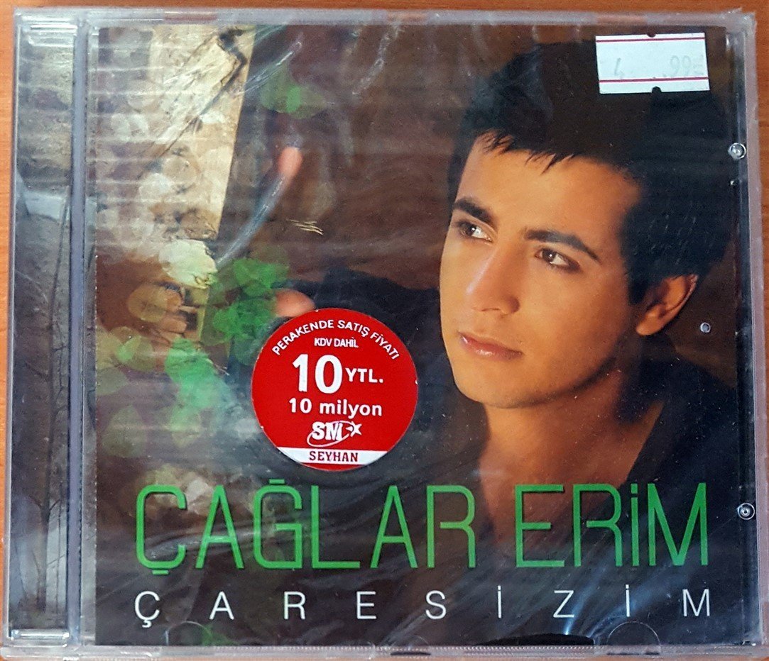 ÇAĞLAR ERİM - ÇARESİZİM CD SIFIR