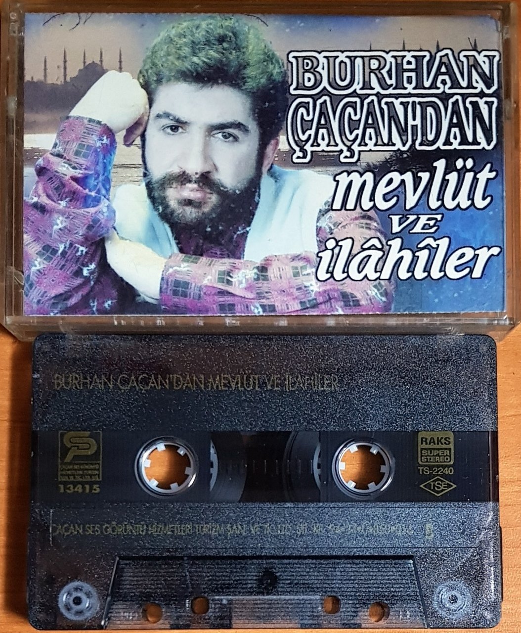 BURHAN ÇAÇAN - MEVLÜT VE İLAHİLER (1994) ÇAÇAN SES KASET 2.EL