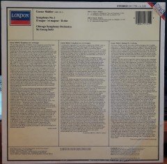 MAHLER: SYMPHONY NO.1, CHICAGO SYMPHONY ORCHESTRA, GEORG SOLTI (1984) - PLAK 2.EL