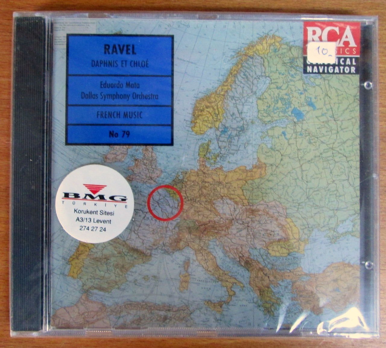 RAVEL Daphnis et Chloe CD SIFIR