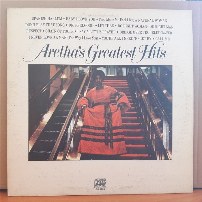 ARETHA FRANKLIN - ARETHA'S GREATEST HITS (1971) - PLAK 2.EL