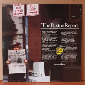 TOM PAXTON - THE PAXTON REPORT (1980) - LP 2.EL PLAK