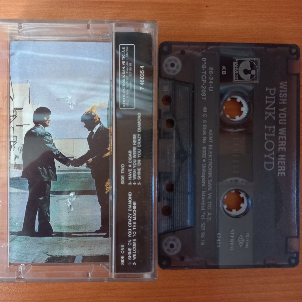 PINK FLOYD - WISH YOU WERE HERE (1986) - KASET 2.EL