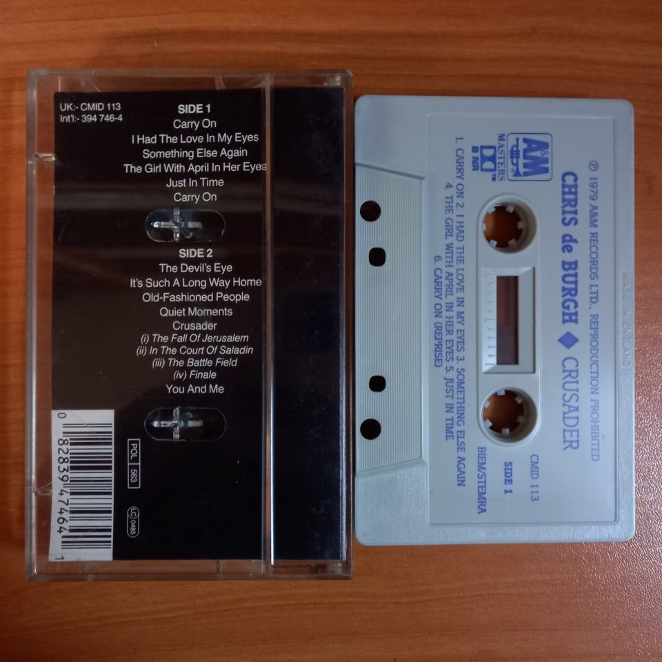 CHRIS DE BURGH - CRUSADER (1979) - KASET 2.EL