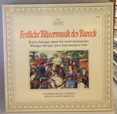 BAROK ENSEMBLE MUSICA ANTIQUA RENE CLEMENCIC LP