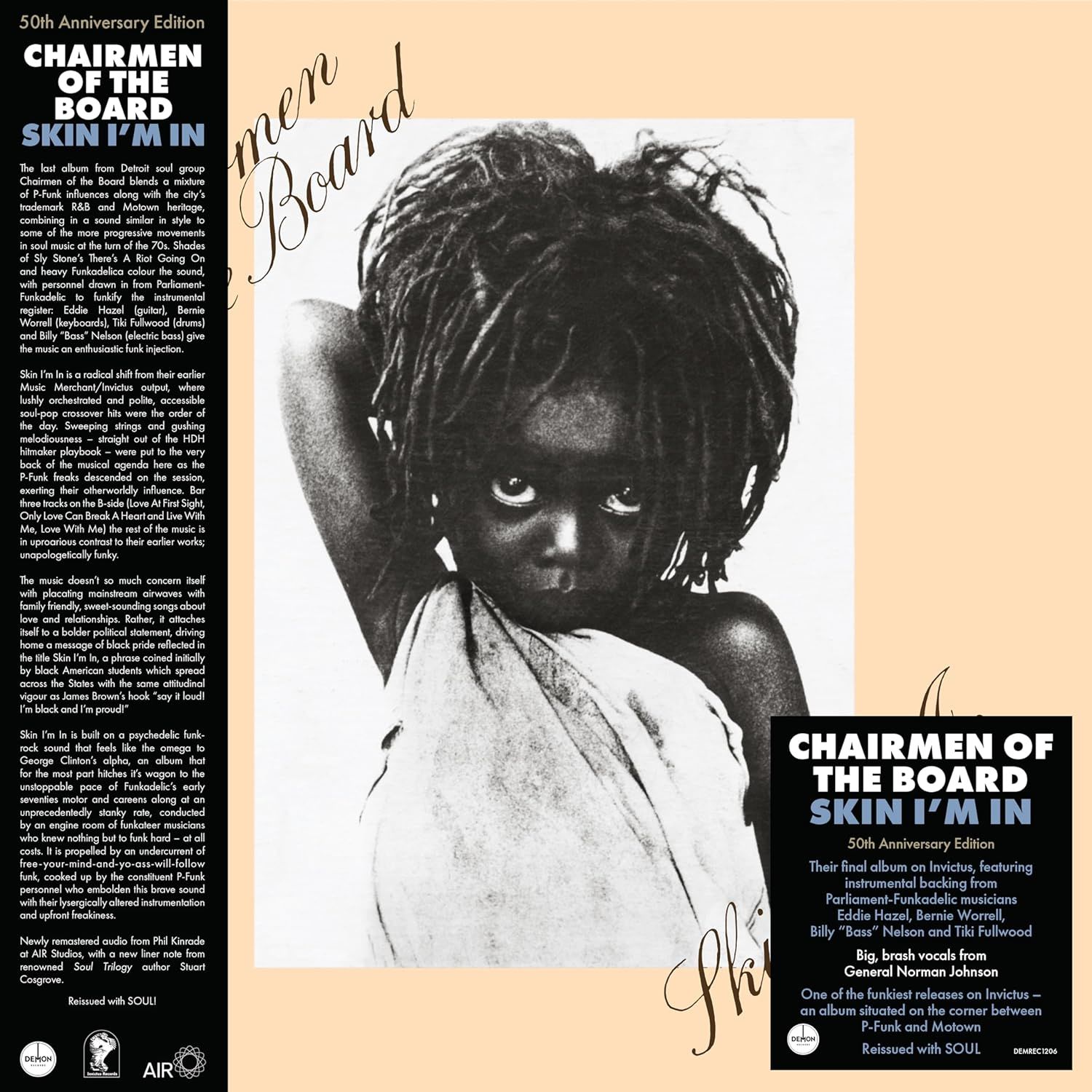 CHAIRMEN OF THE BOARD - SKIN I'M IN (1974) - LP SOUL FUNK 2024 EDITION SIFIR PLAK