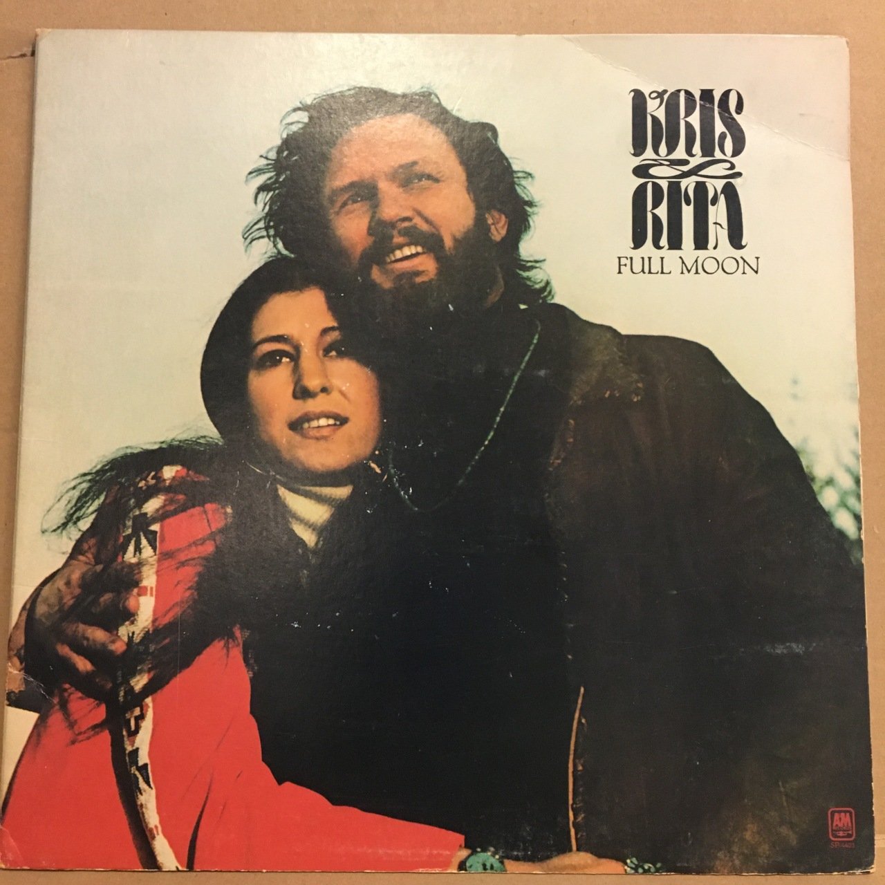 KRIS KRISTOFFERSON - RITA COOLIDGE - FULL MOON (1973) - PLAK 2.EL