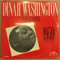 DINAH WASHINGTON - TEARS AND LAUGHTER (1962) REISSUE ESKİ BASKI SIFIR PLAK