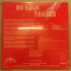 DINAH WASHINGTON - TEARS AND LAUGHTER (1962) REISSUE ESKİ BASKI SIFIR PLAK