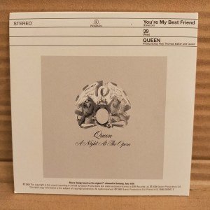 QUEEN -  YOU'RE MY BEST FRIEND / 39 (2008) CARDSLEEVE CD SINGLE 2.EL