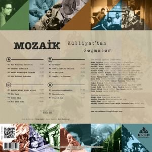 MOZAİK - KÜLLİYATTAN SEÇMELER - 2xLP 2023 BASKI SIFIR PLAK