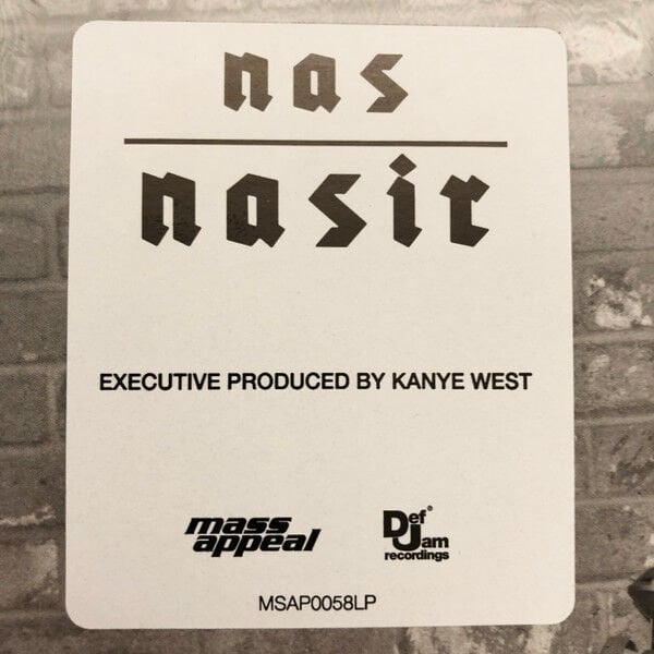NAS - NASIR (2018) - LP ''PRODUCED BY KANYE WEST'' SIFIR PLAK
