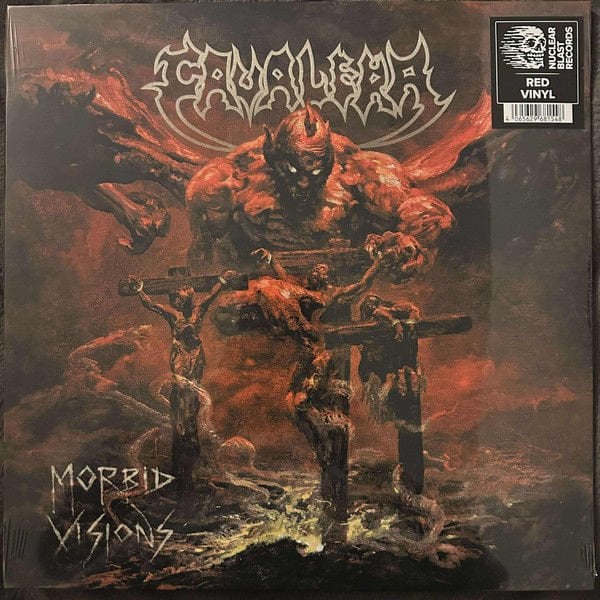 CAVALERA - MORBID VISIONS (2023) - LP 2024 LIMITED EDITION RED COLORED SIFIR PLAK