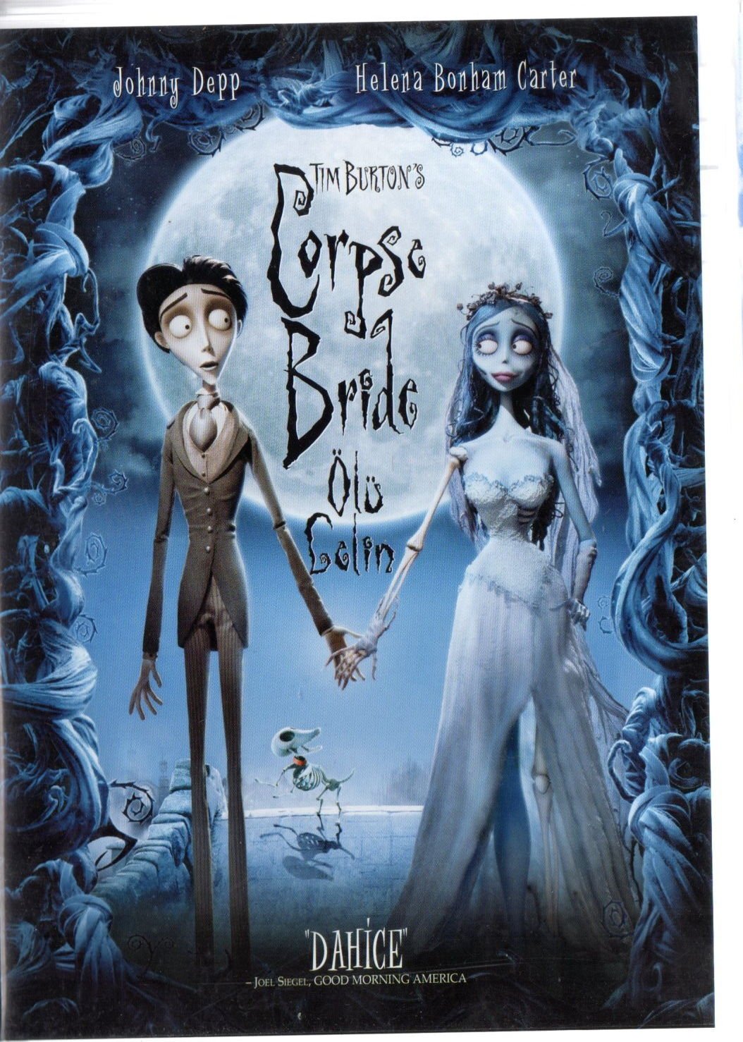 CORPSE BRIDE - ÖLÜ GELİN - TIM BURTON - ANİMASYON - DVD 2.EL