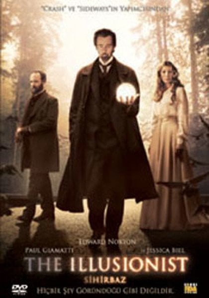 SİHİRBAZ - THE ILLUSIONIST - EDWARD NORTON - PAUL GIAMATTI - JESSICA BIEL - DVD SIFIR
