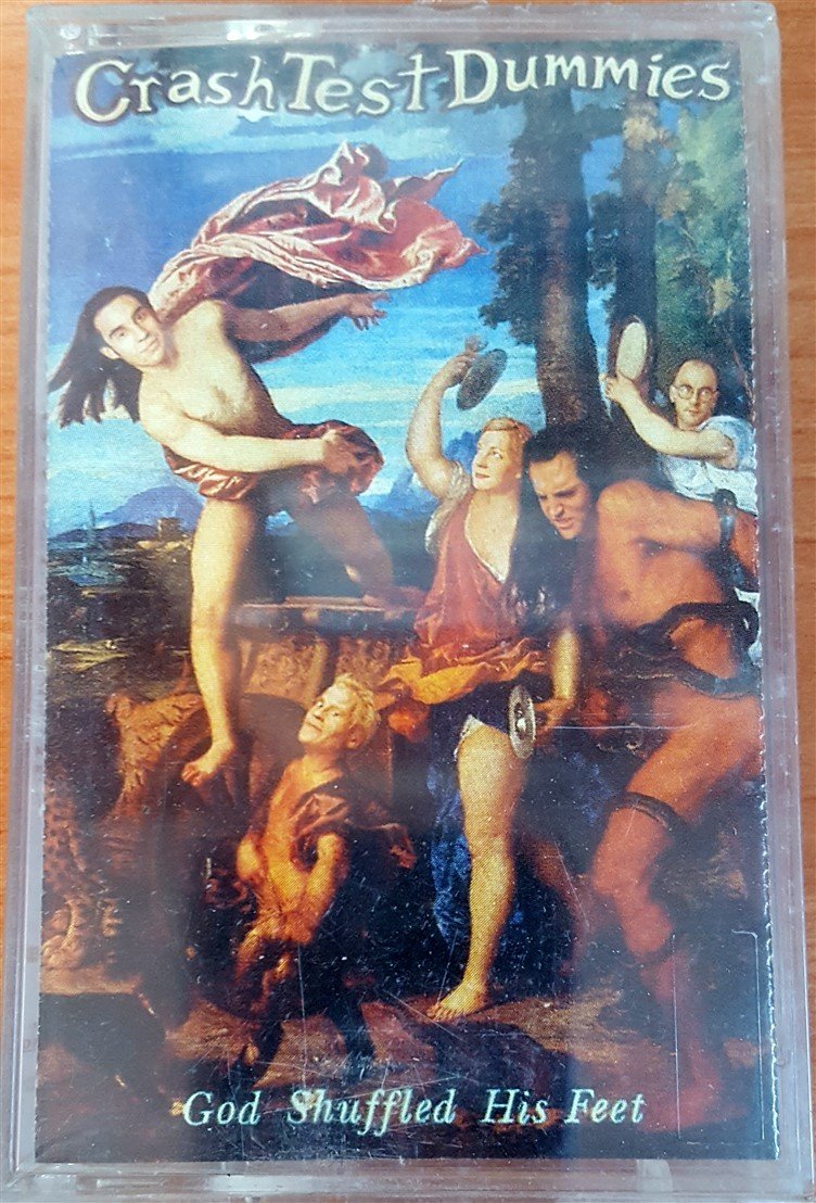 CRASH TEST DUMMIES - GOD SHUFFLED HIS FEET (1995) RAKS CASSETTE MADE IN TURKEY ''NEW''