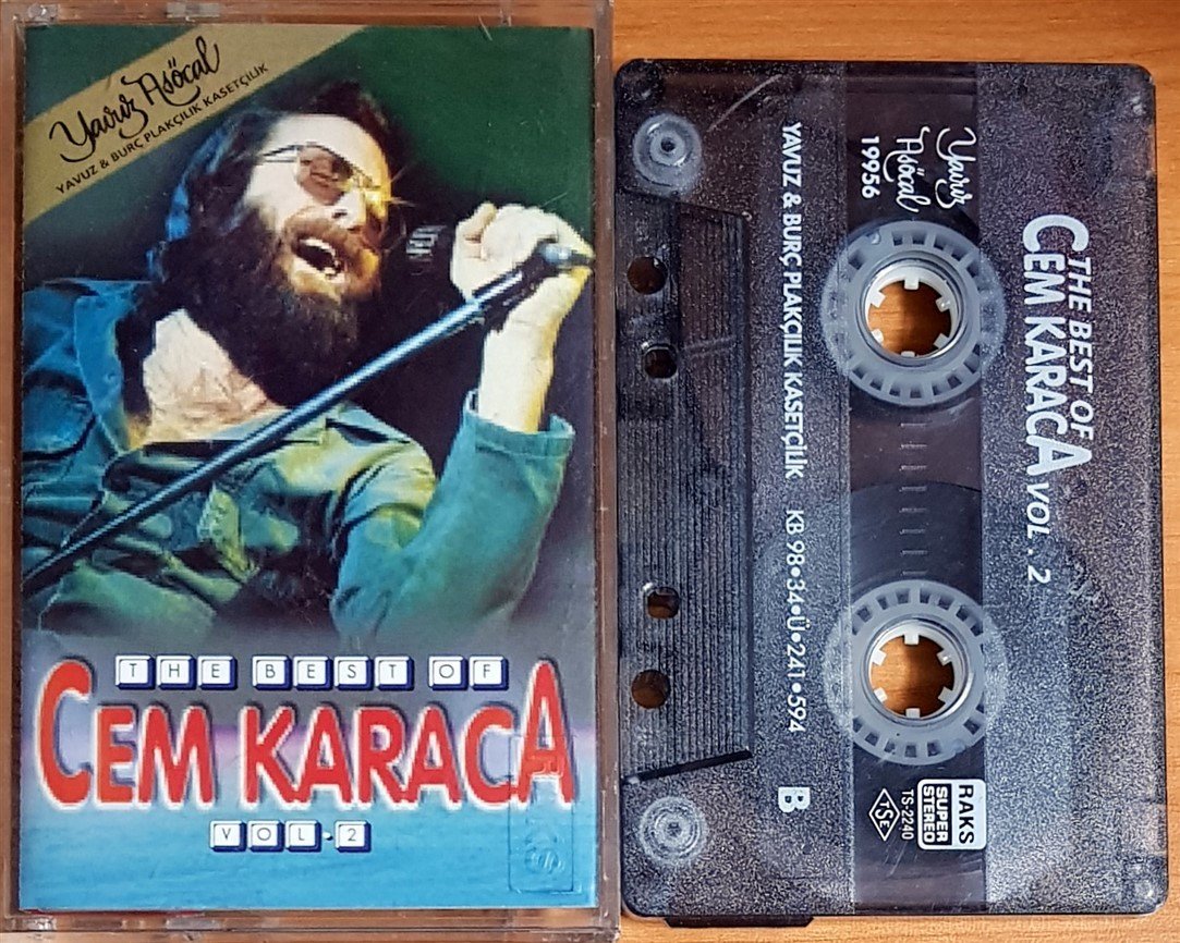 CEM KARACA - THE BEST OF VOL.2 (1998) YAVUZ & BURÇ KASET 2.EL