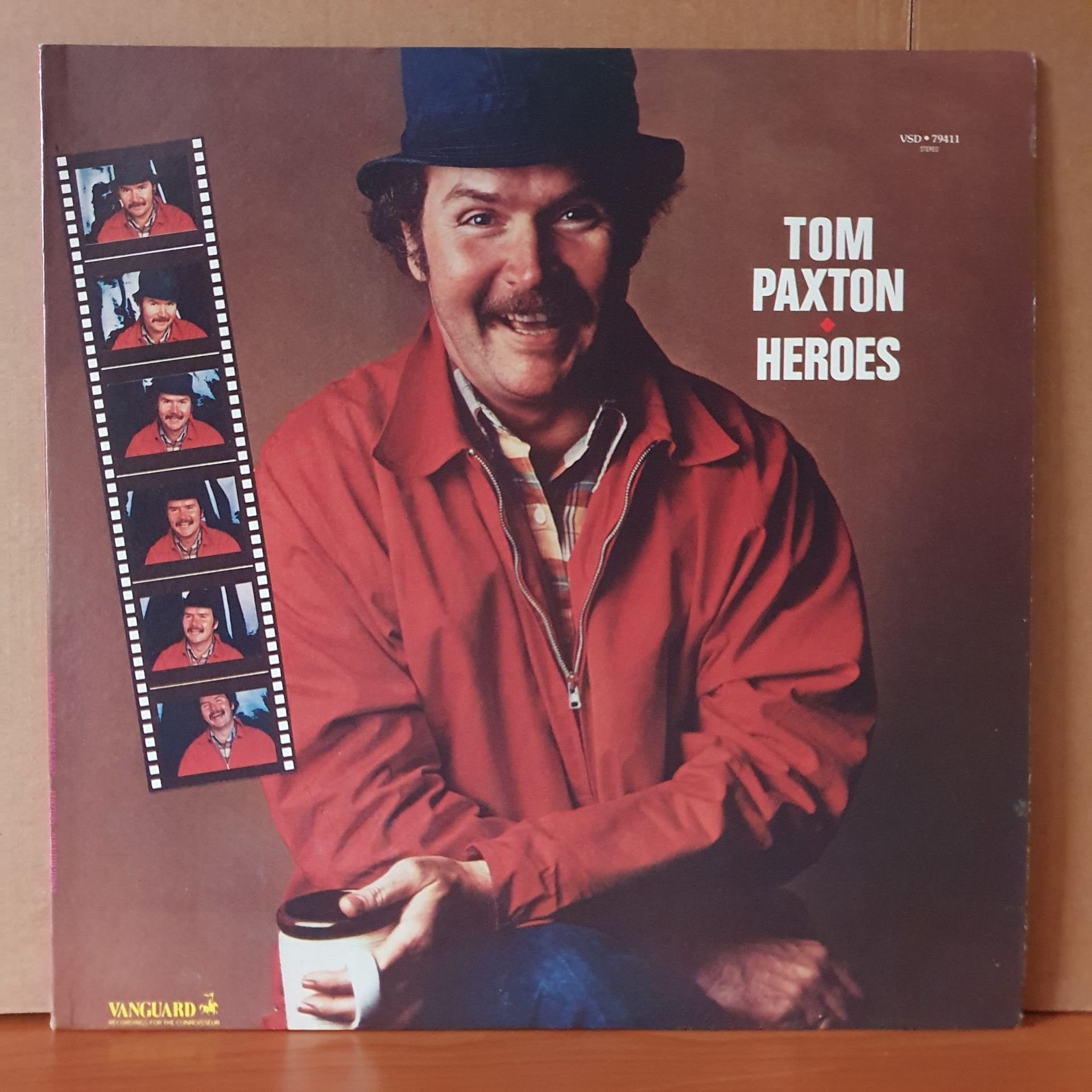 TOM PAXTON - HEROES (1978) - LP 2.EL PLAK
