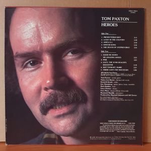TOM PAXTON - HEROES (1978) - LP 2.EL PLAK