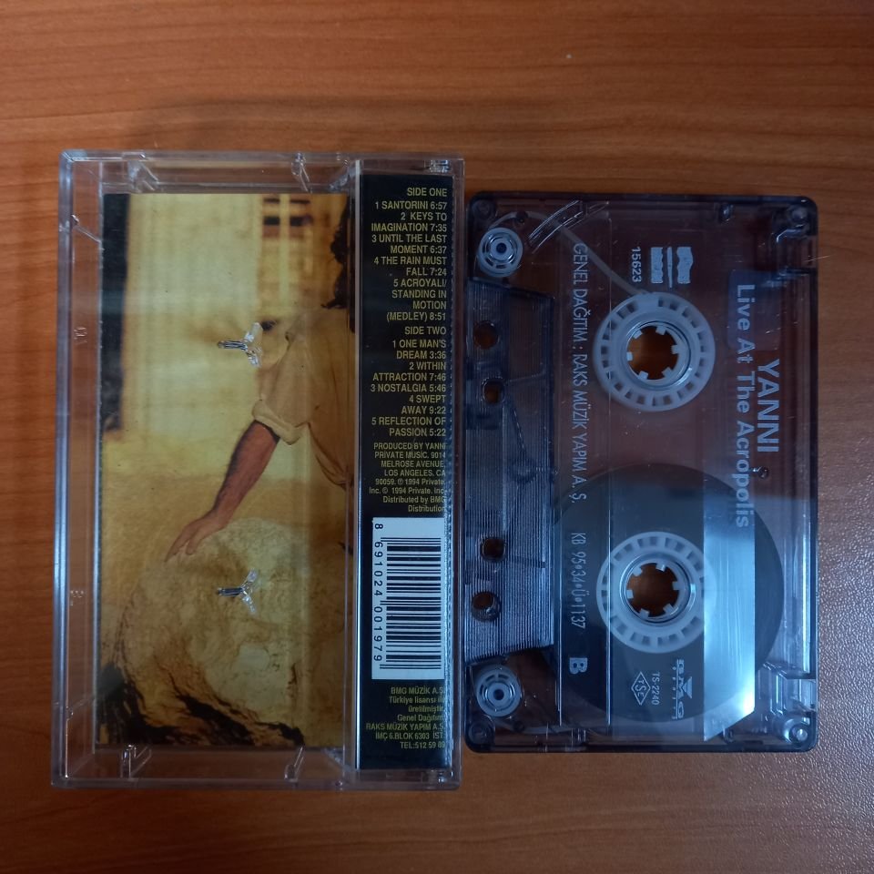 YANNI - LIVE AT THE ACROPOLIS (1995) - KASET 2.EL