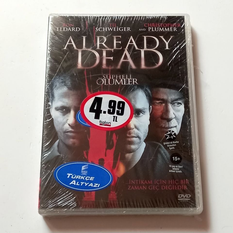 ALREADY DEAD - ŞÜPHELİ ÖLÜMLER - RON ELDARD, TIL SCHWEIGER, CHRISTOPHER PLUMMER - DVD AMBALAJINDA SIFIR