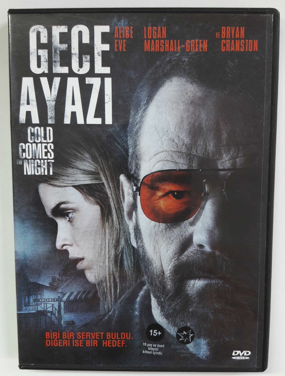 GECE AYAZI - COLD COMES THE NIGHT - ALICE EVE - LOGAN MARSHALL-GREEN - DVD 2.EL