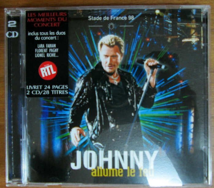 JOHNNY HALLYDAY ALLUME LE FEU 2CD 2.EL