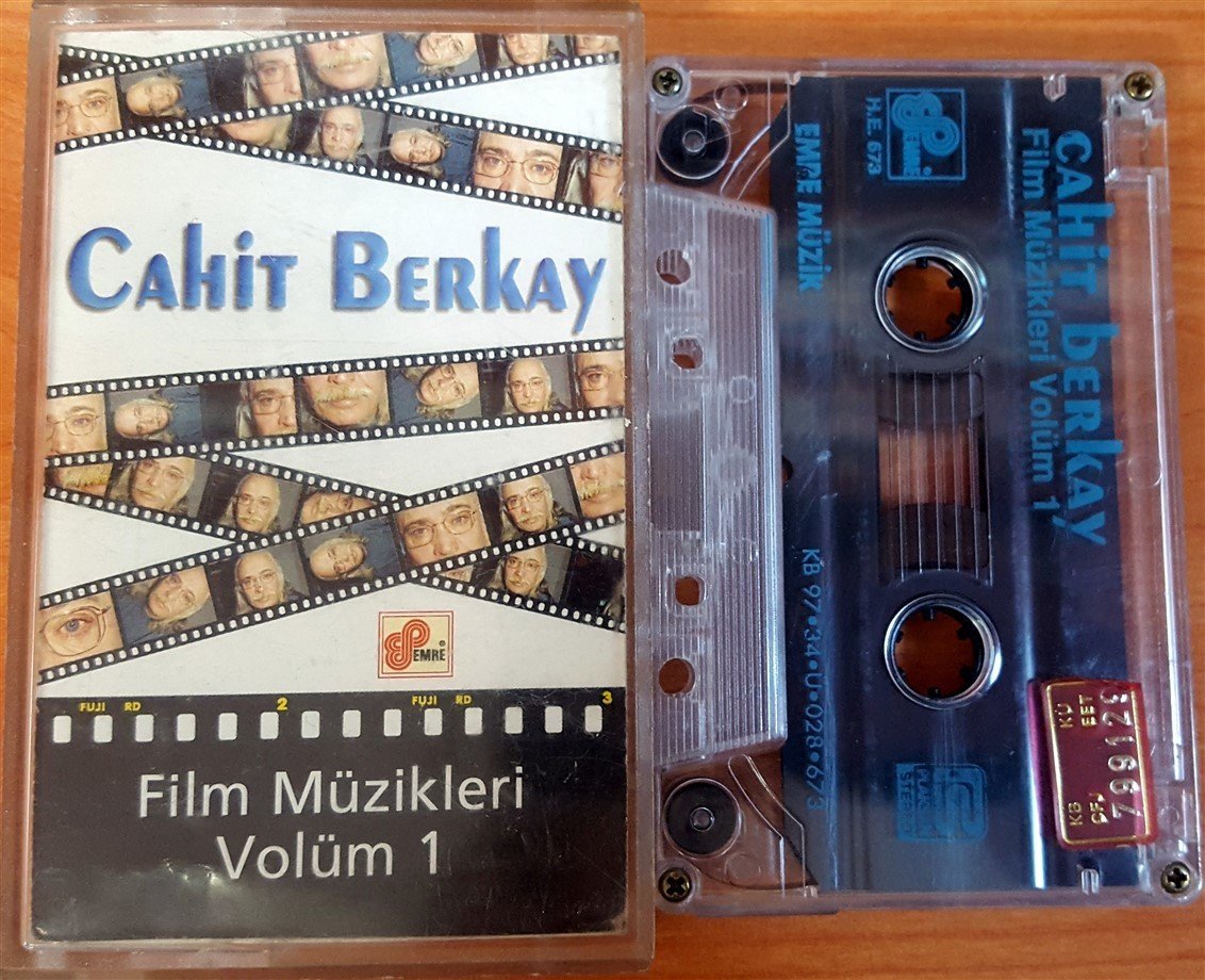 CAHİT BERKAY - FİLM MÜZİKLERİ VOLÜM 1 KASET 2.EL