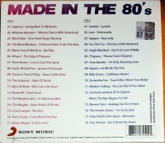 MADE IN THE 80'S / MODERN TALKING, WHAM, WHITNEY HOUSTON, BONEY M, THE JACKSONS, THE BANGLES (2012) 2CD SIFIR