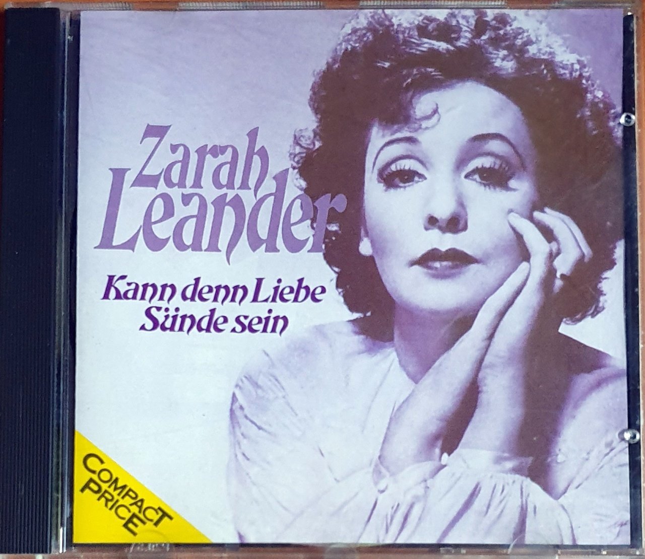 ZARAH LEANDER - KANN DENN LIEBE SUNDE SEIN (1987) - CD ODEON 2.EL