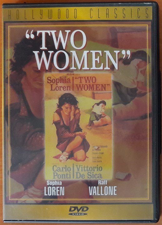 TWO WOMEN - LA CIOCIARA - SOPHIA LOREN - VITTORIO DE SICA - DVD 2.EL 1. BÖLGE TR ALTYAZI YOKTUR