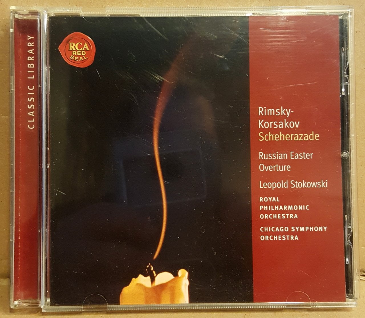 RIMSKY-KORSAKOV - SCHEHERAZADE / RUSSIAN EASTER OVERTURE /STOKOWSKI - CD 2005 EDITION 2.EL