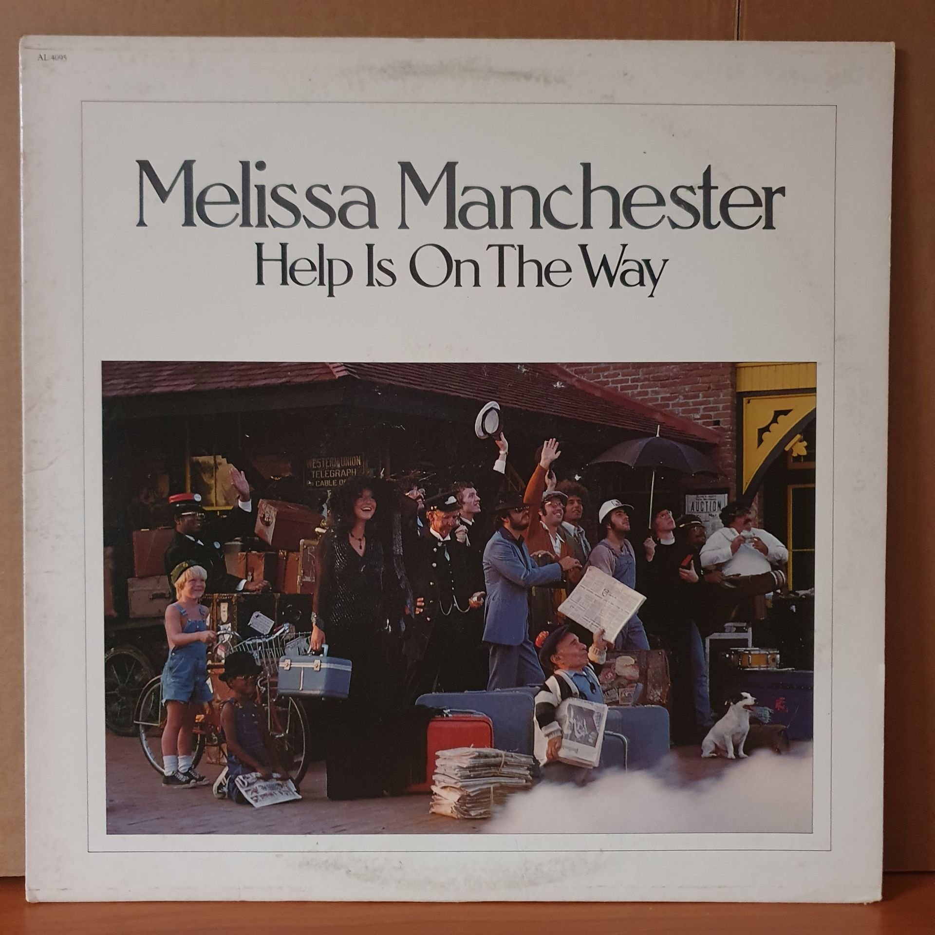 MELISSA MANCHESTER - HELP IS ON THE WAY (1976) - LP 2.EL PLAK