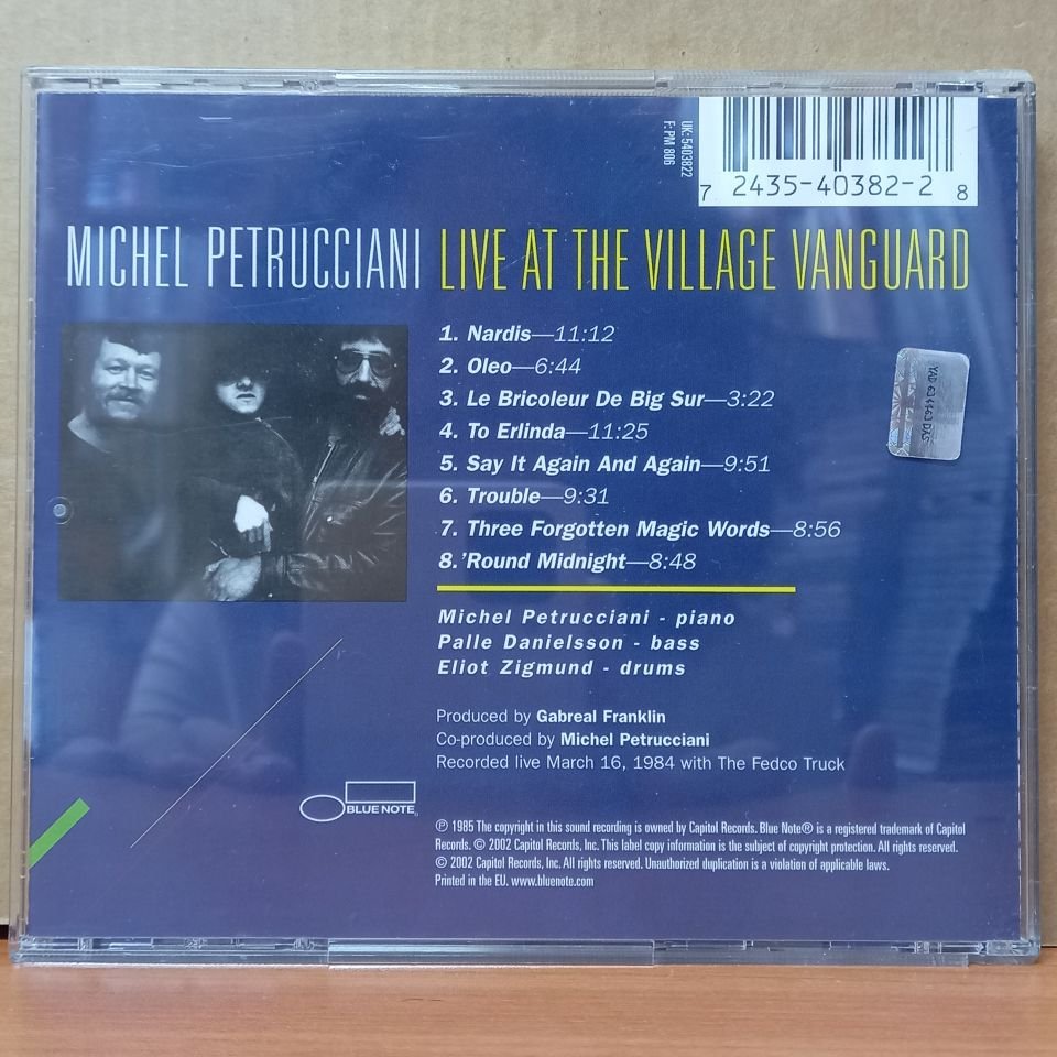 THE MICHEL PETRUCCIANI TRIO – LIVE AT THE VILLAGE VANGUARD (2002) - CD 2.EL