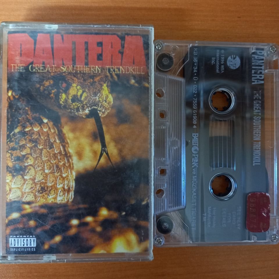 PANTERA - THE GREAT SOUTHERN TRENDKILL (1996) - KASET 2.EL